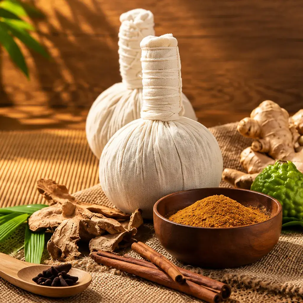 Podi Kizhi (Herbal Powder Poultice)